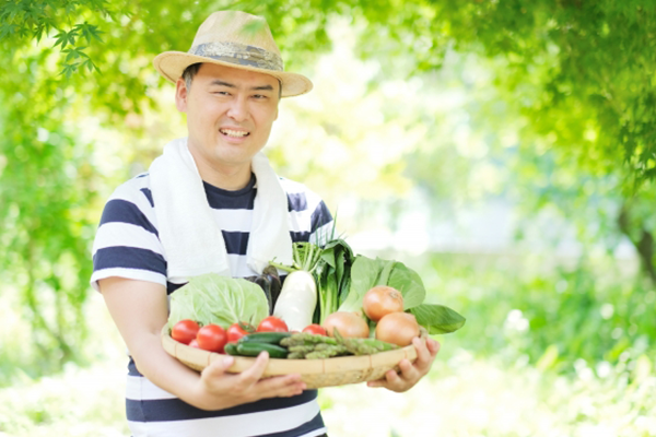 爽緑農園の太田紘一さん